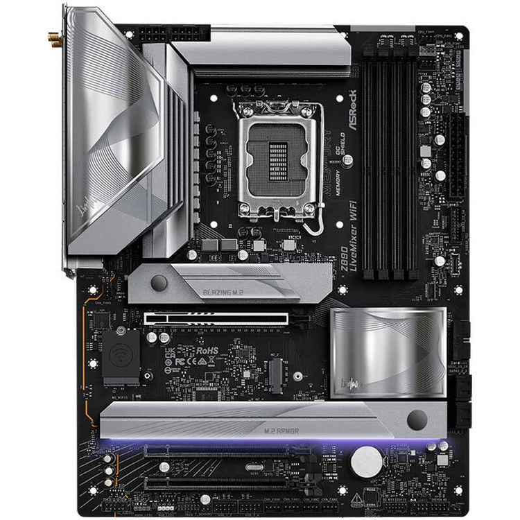 مادربرد ازراک Z890 LiveMixer WiFi DDR5