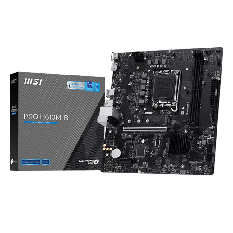 مادربرد ام اس آی Pro H610M-B DDR5