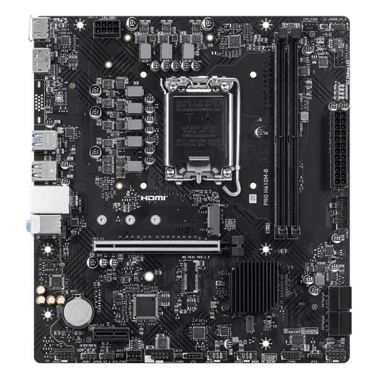 مادربرد ام اس آی Pro H610M-B DDR5