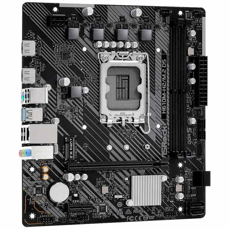 مادربرد ازراک H610M-H2/M.2 DDR5