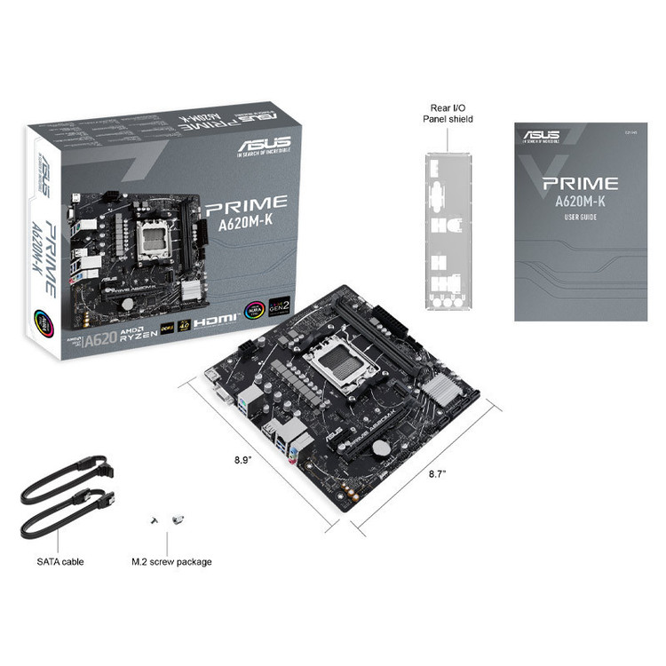 مادربرد ایسوس PRIME A620M-K DDR5