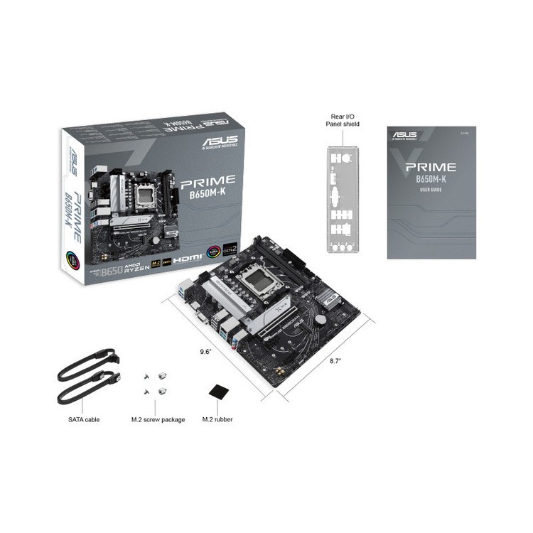 مادربرد ایسوس Prime B650M-K DDR5