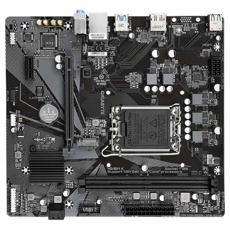 مادربرد گیگابایت H610M K rev.1.0 DDR5