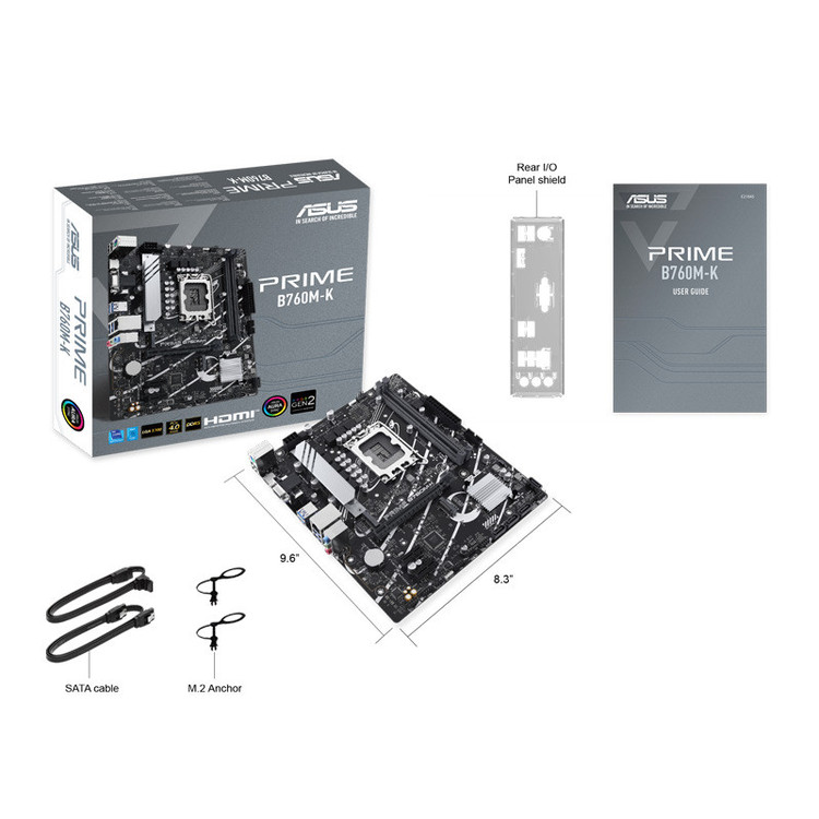 مادربرد ایسوس Prime B760M-K DDR5