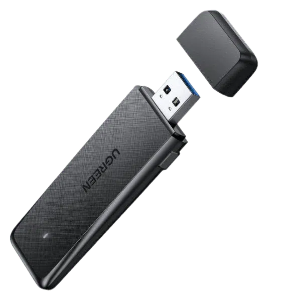 تجهیزات شبکه یوگرین مدل CM492 - AC1300 Dual-Band Wireless Adapter، 2.4GHz: 400Mbps; 5GHz: 900Mbps